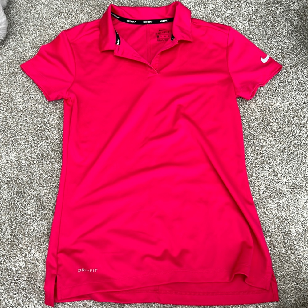 Nike Pink golf shirt